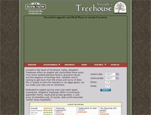 Tablet Screenshot of abigailestreehouse.com